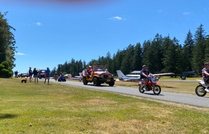 The Blakely Island Fourth of July parade