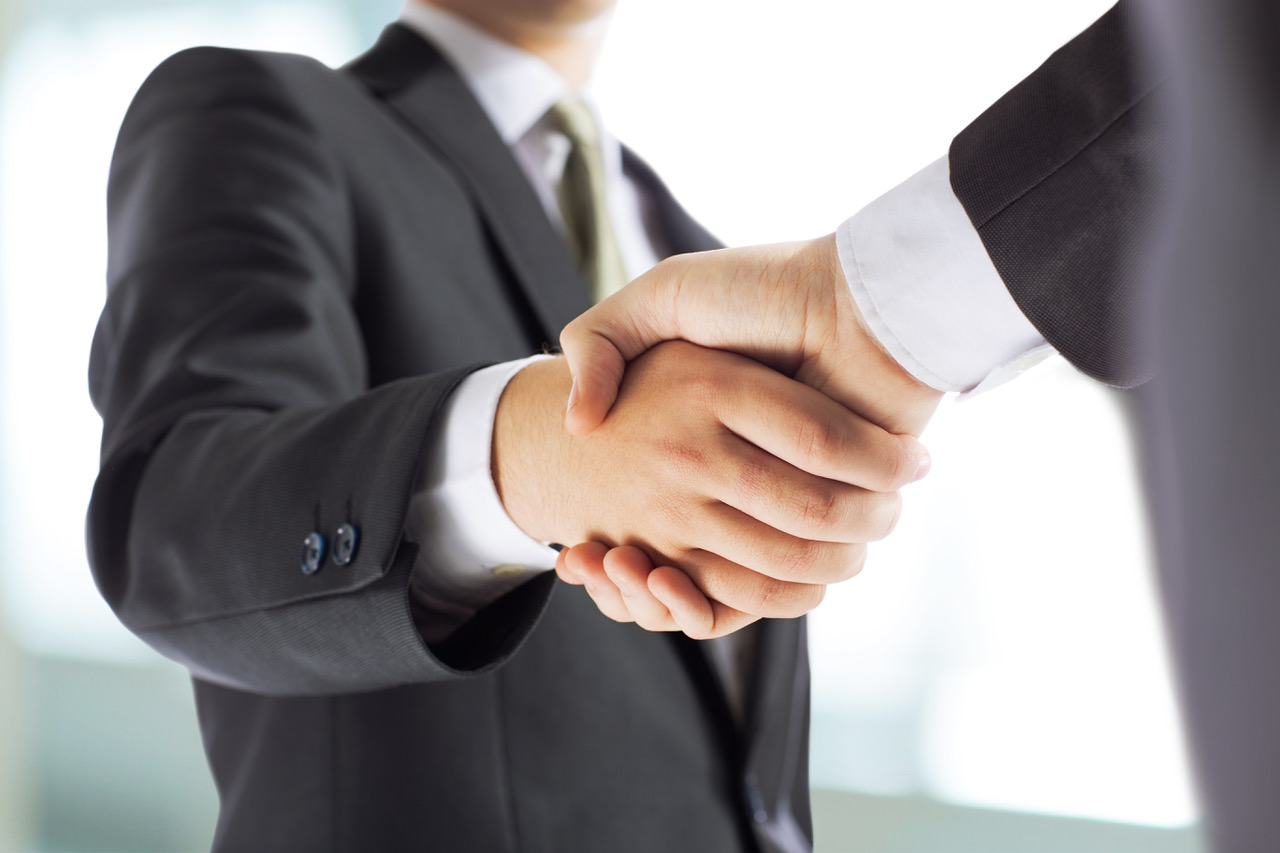 A handshake