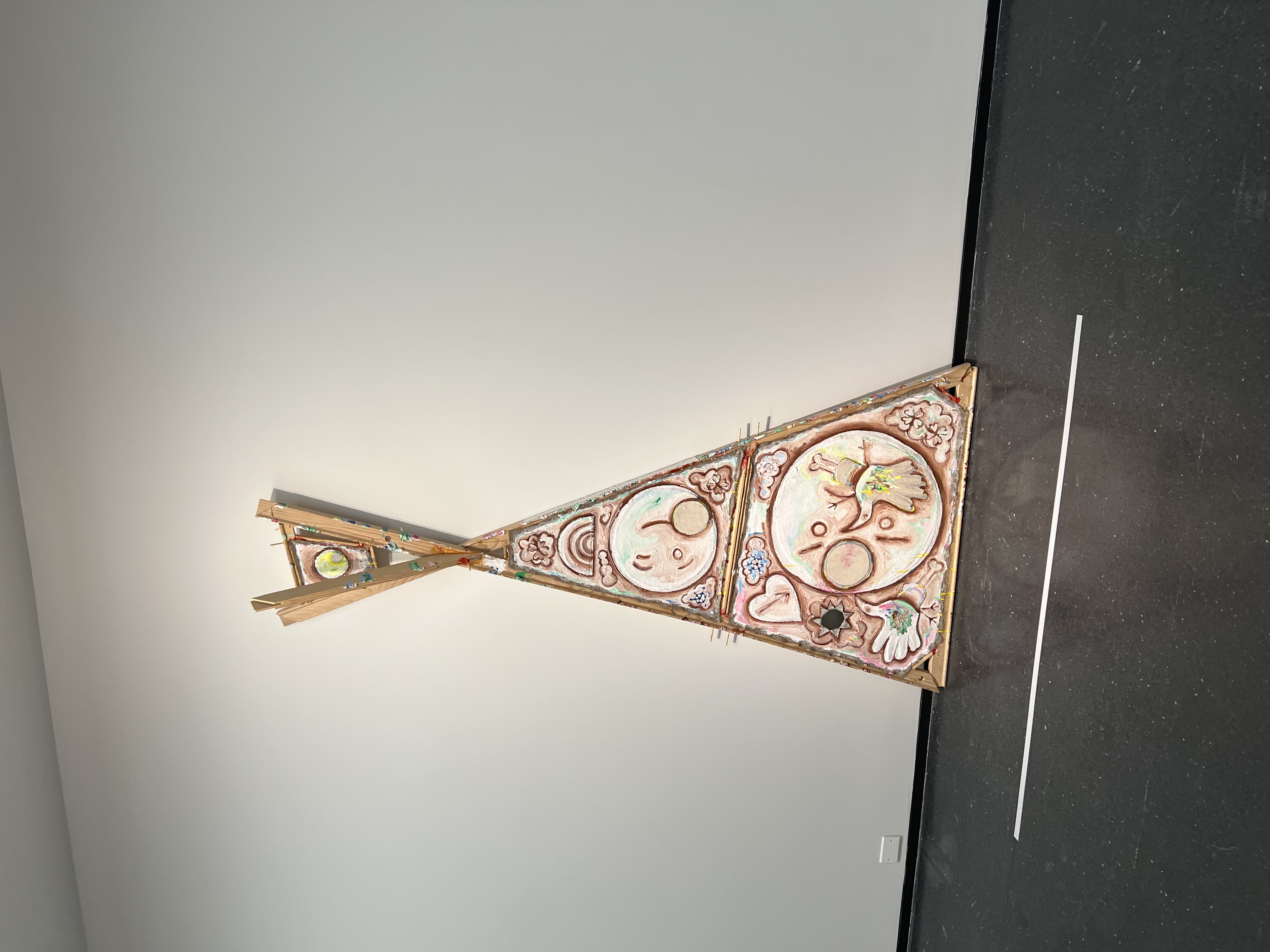 Mike Cloud, installation view, Wordless Obstruction