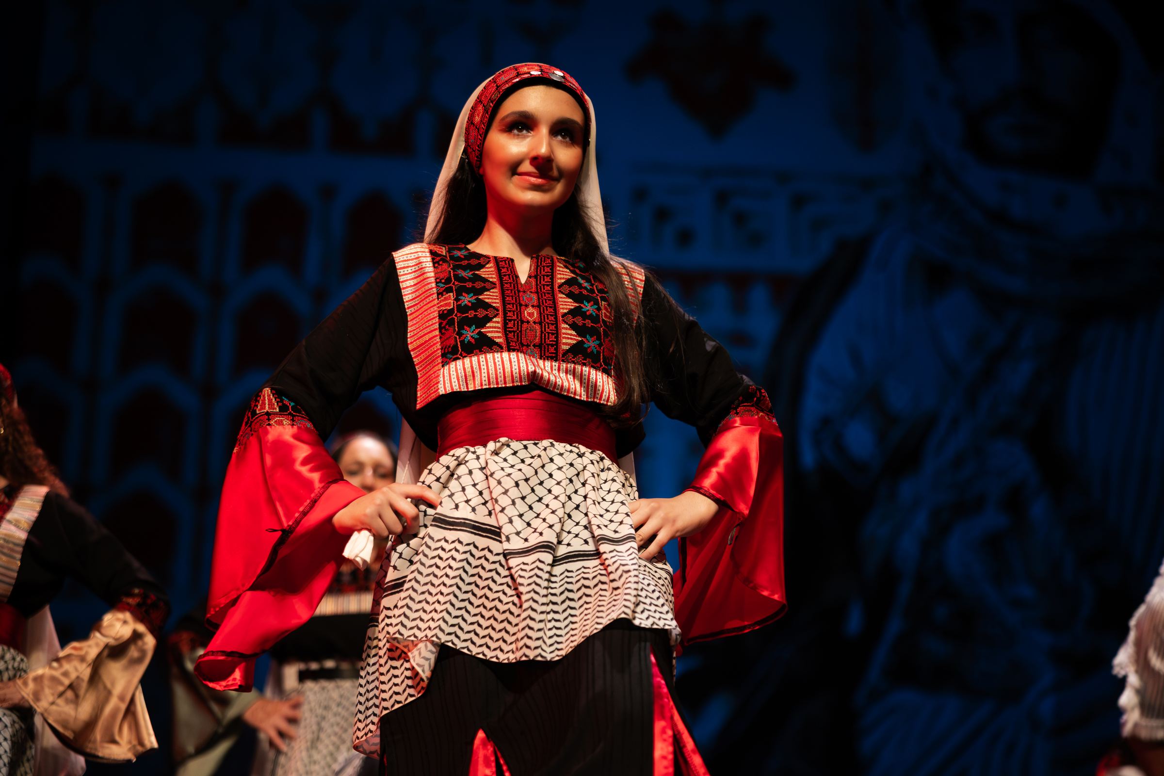 A Canaan Wellspring dancer performing on stage