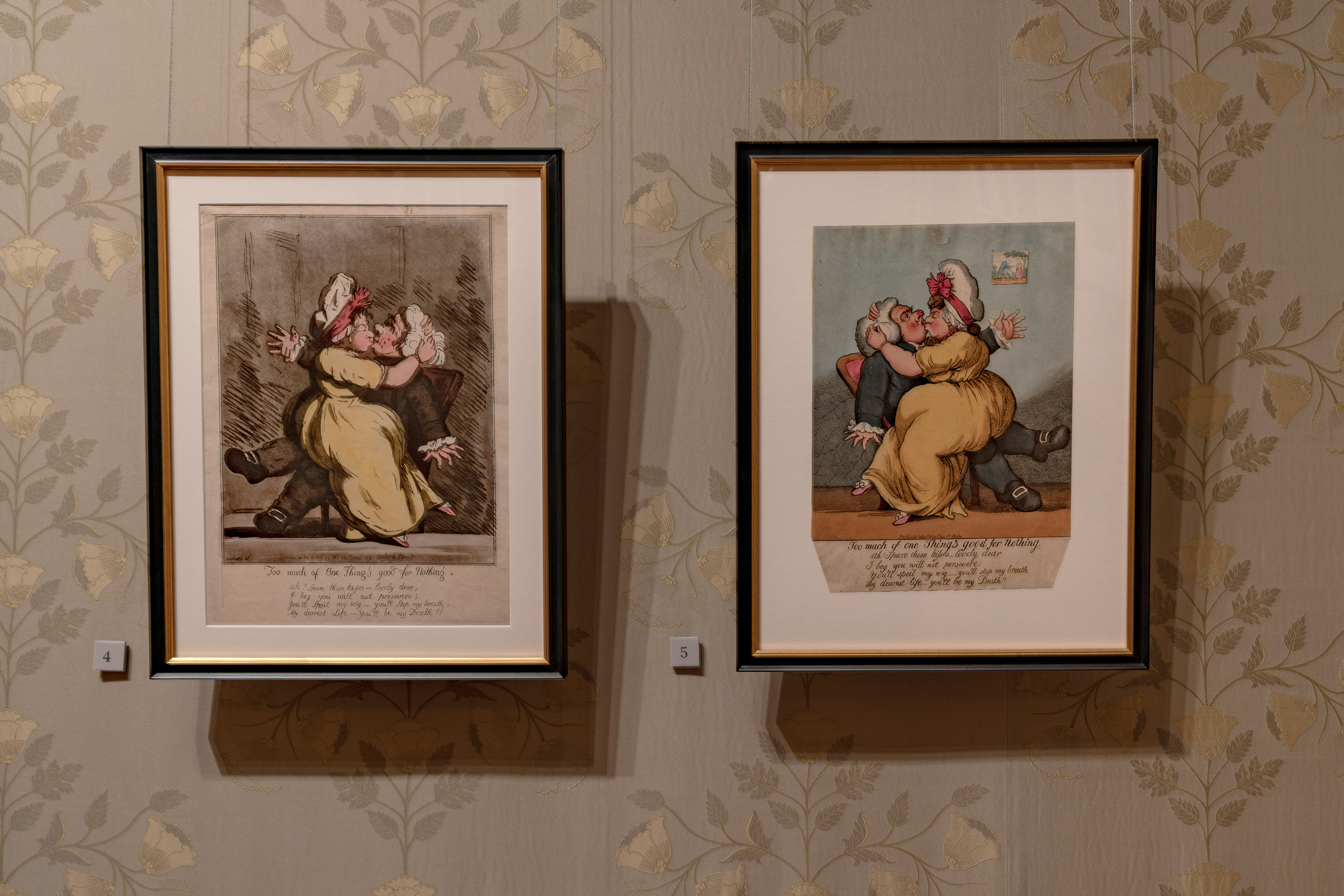 Too much of One Thing's good for Nothing print, two variants