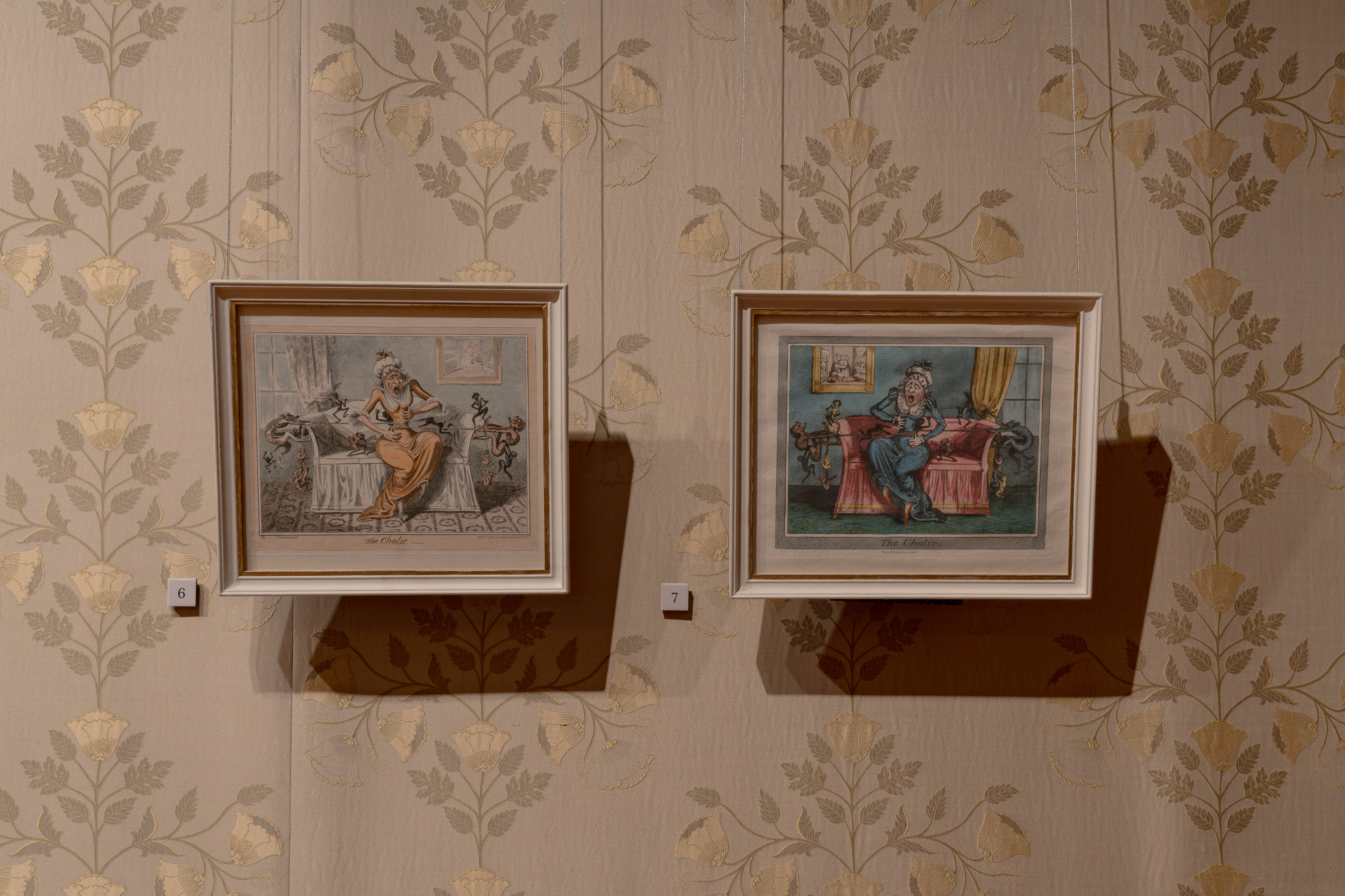 The Cholic print, two variants