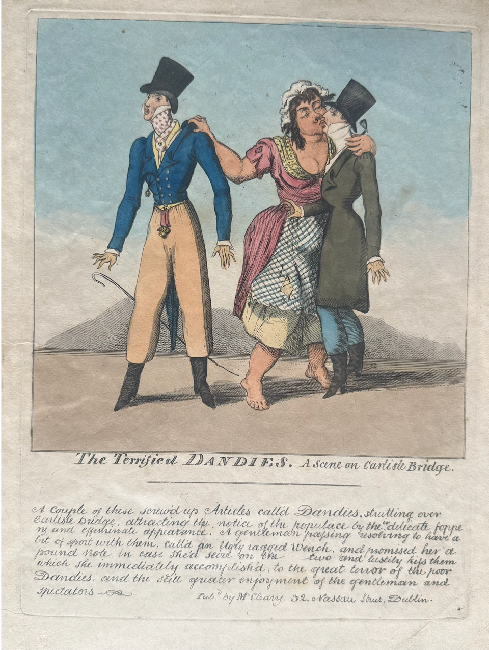 The Terrified Dandies print