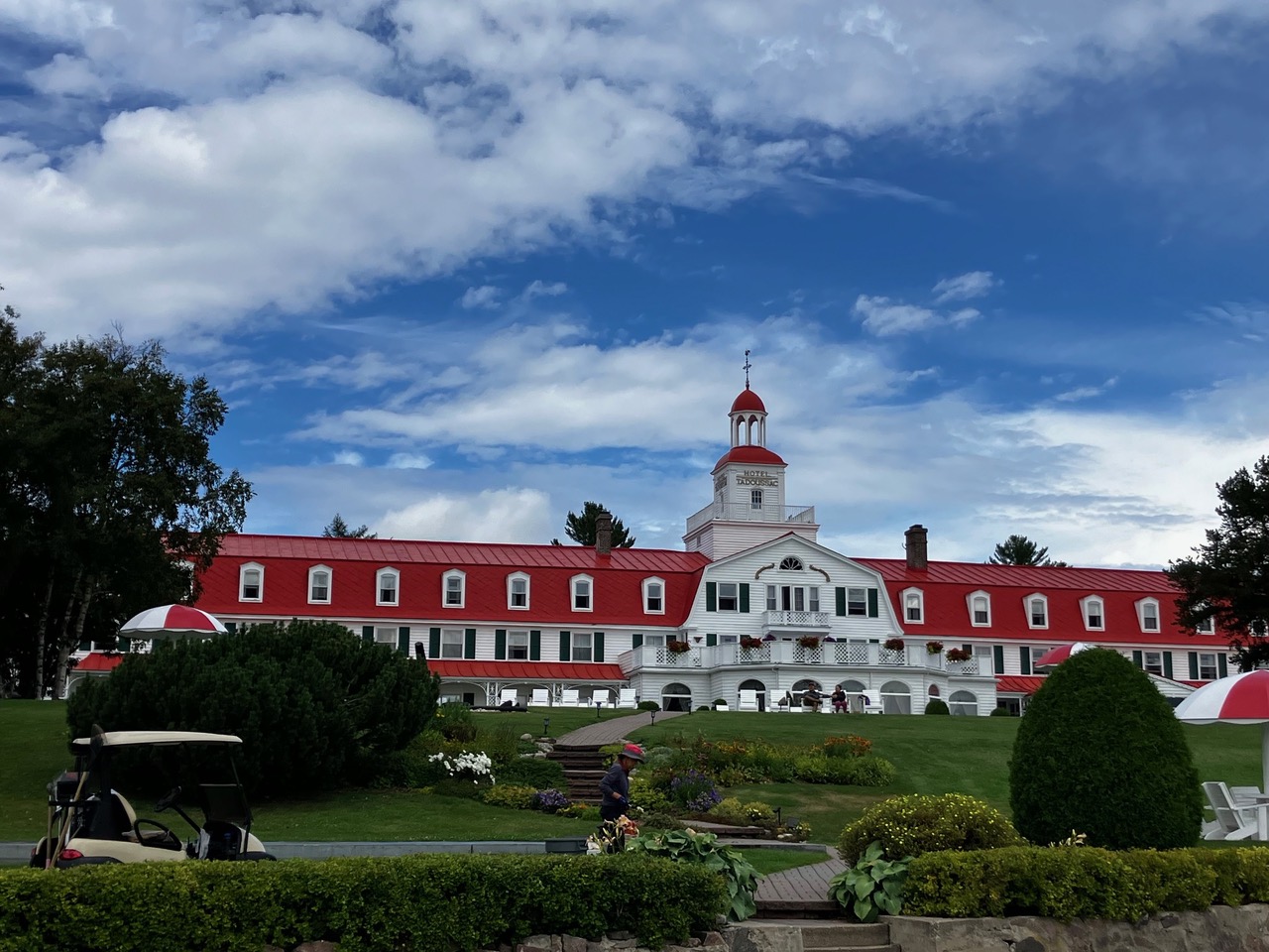 Hotel Tadoussac, viewed from the lawn