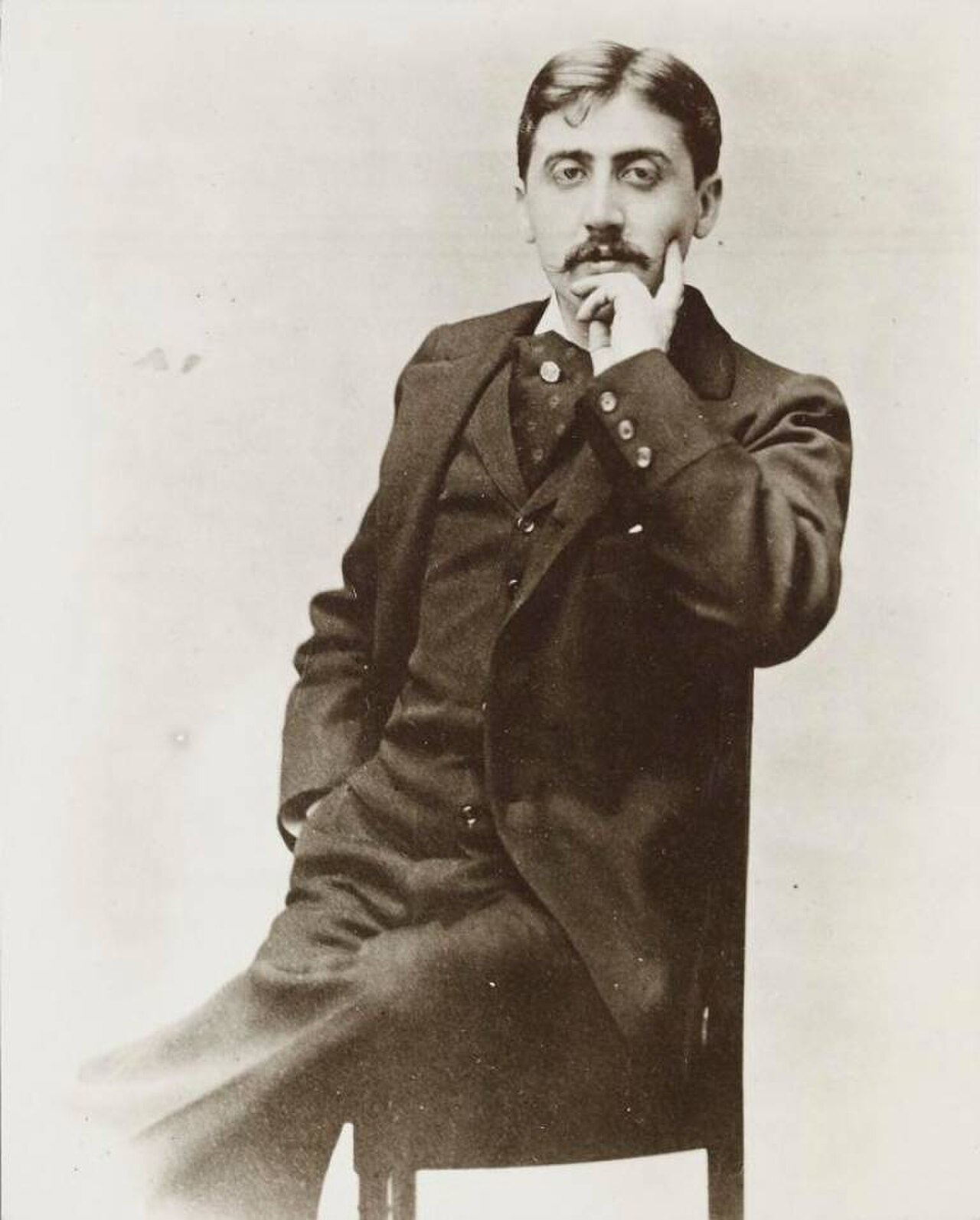 Marcel Proust portrait, circa 1895